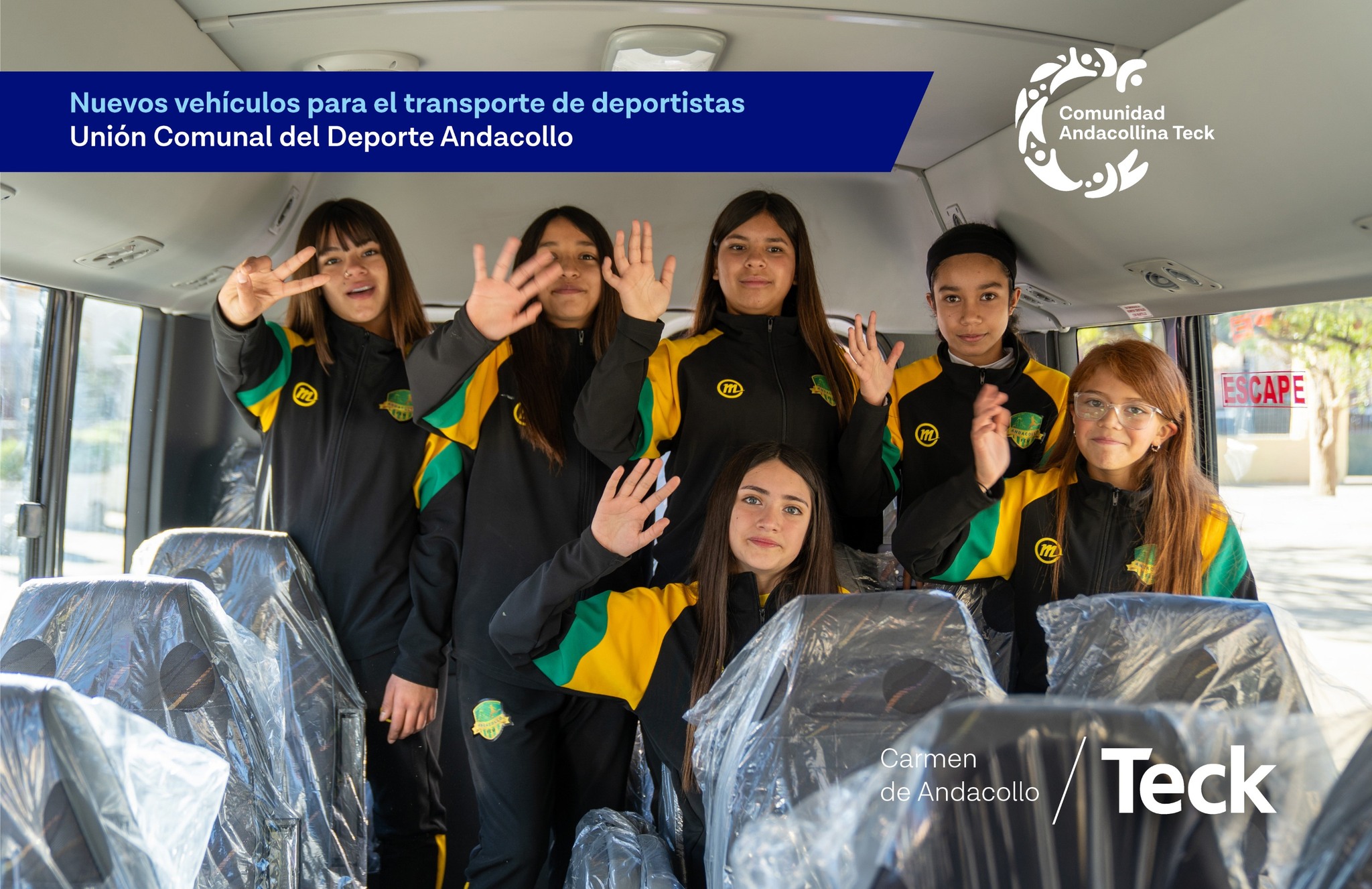 Unión Comunal del Deporte cuenta con nuevos vehículos para el transporte de sus deportistas