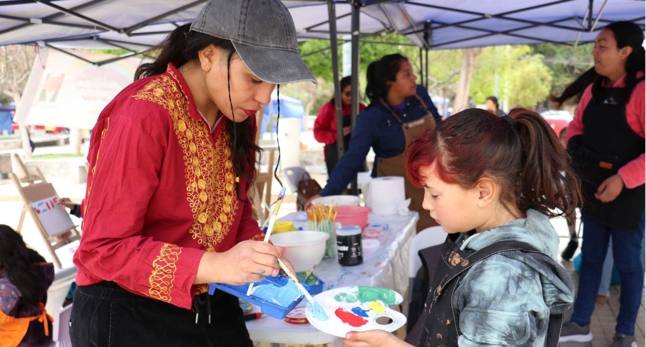 La Alegría de Vivir llevó arte y música a la comunidad