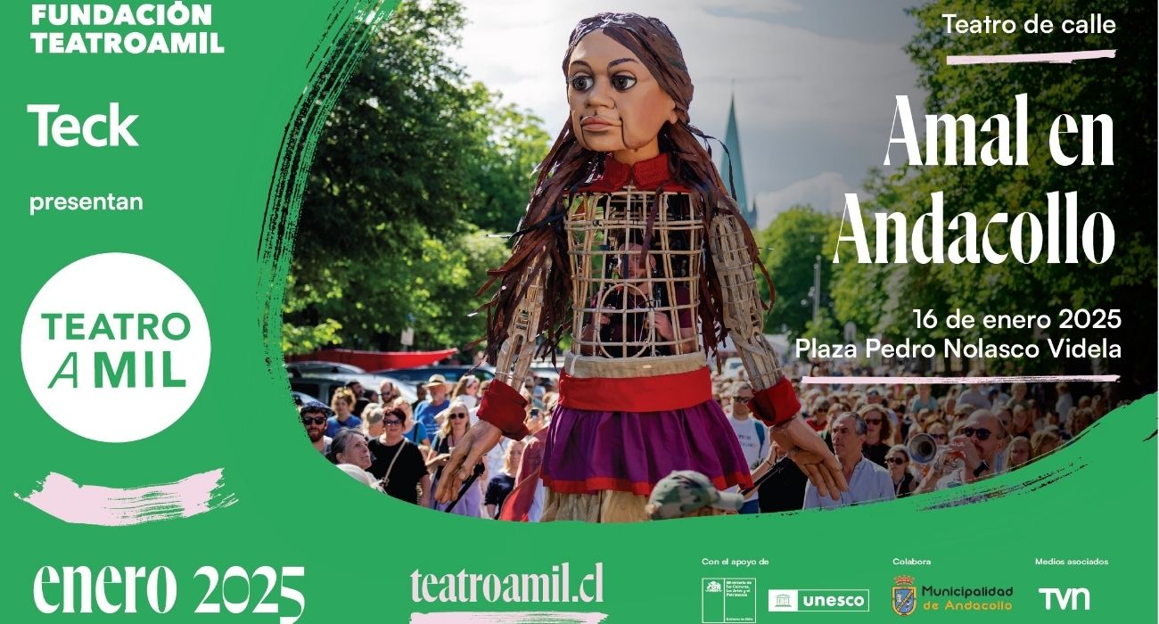 Este 2025 el Festival Teatro a Mil llega a Andacollo con la conmovedora historia de Amal