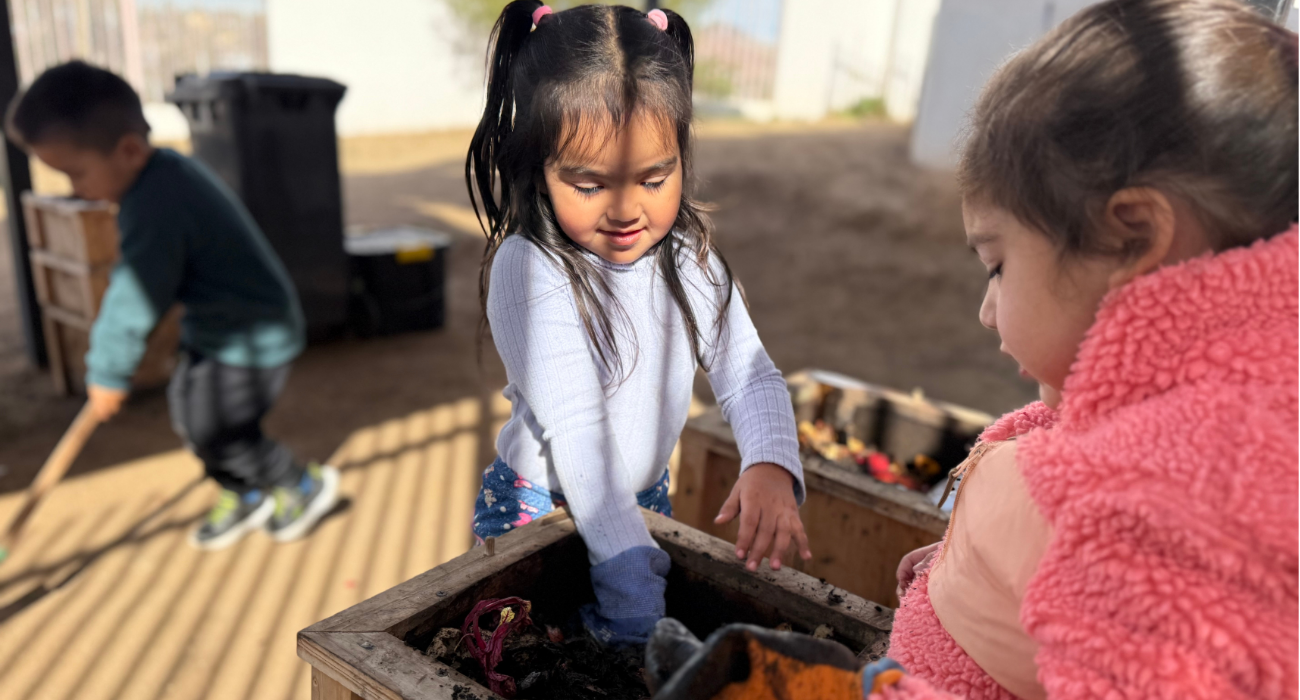 En la primera infancia aprenden a cuidar la tierra