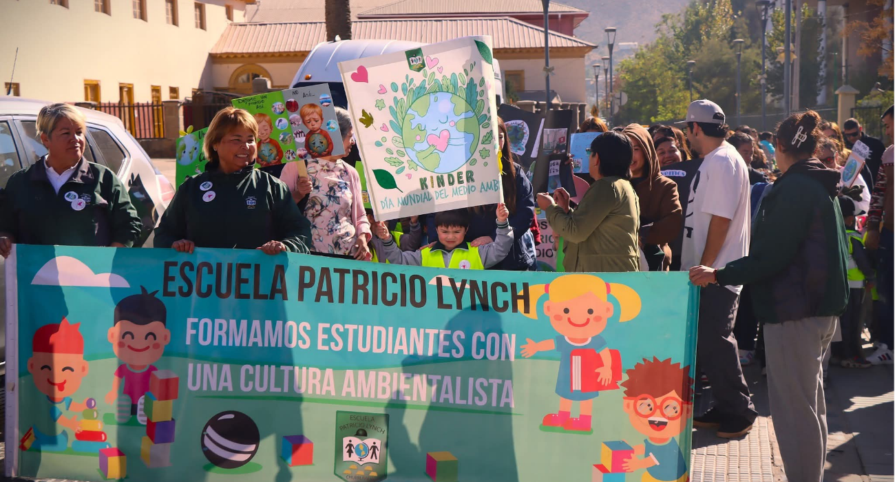 Niños y niñas de Andacollo promueven el cuidado del planeta con muestra escolar