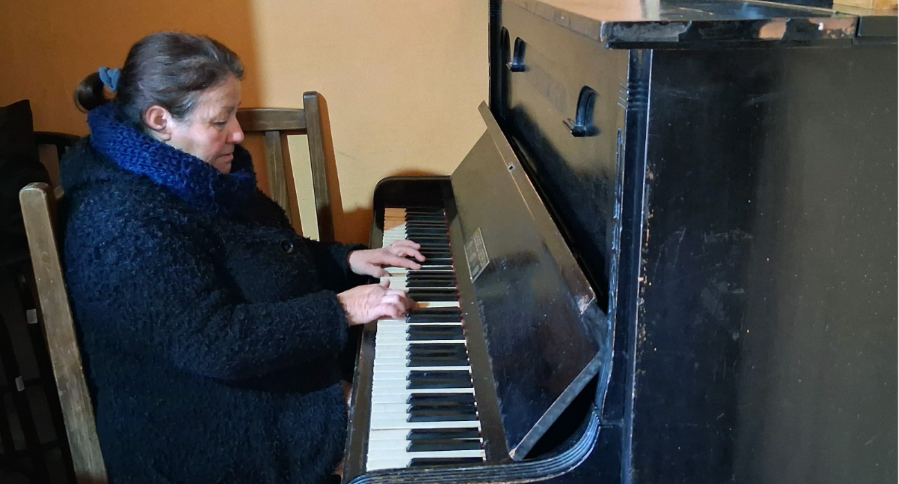 Juana Muñoz y su gran sueño: tocar el Himno de la Alegría